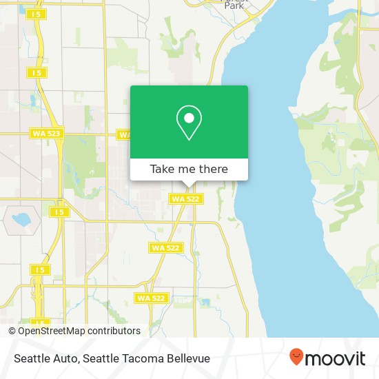 Seattle Auto map