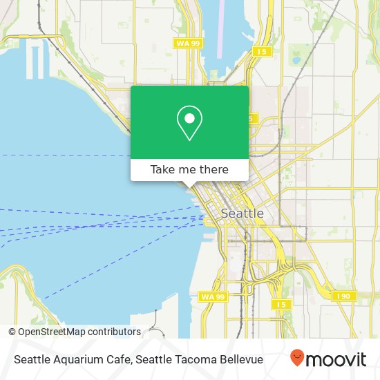 Mapa de Seattle Aquarium Cafe