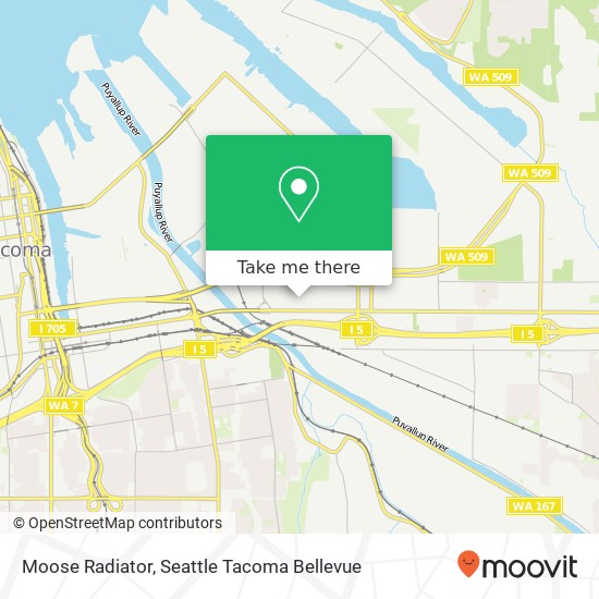 Mapa de Moose Radiator