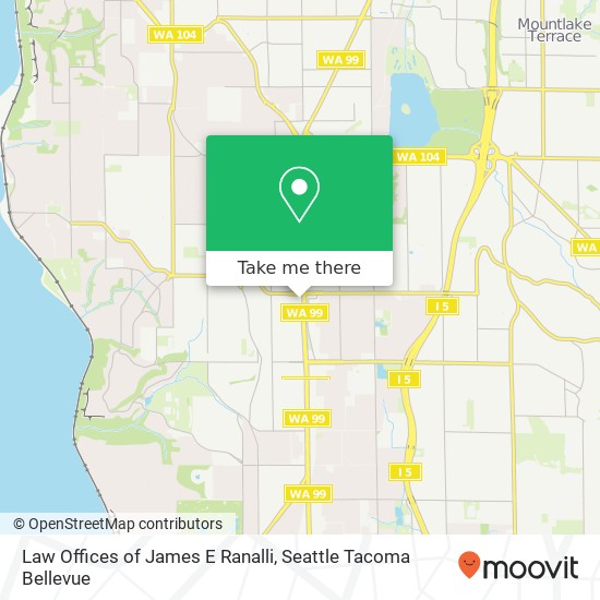 Mapa de Law Offices of James E Ranalli