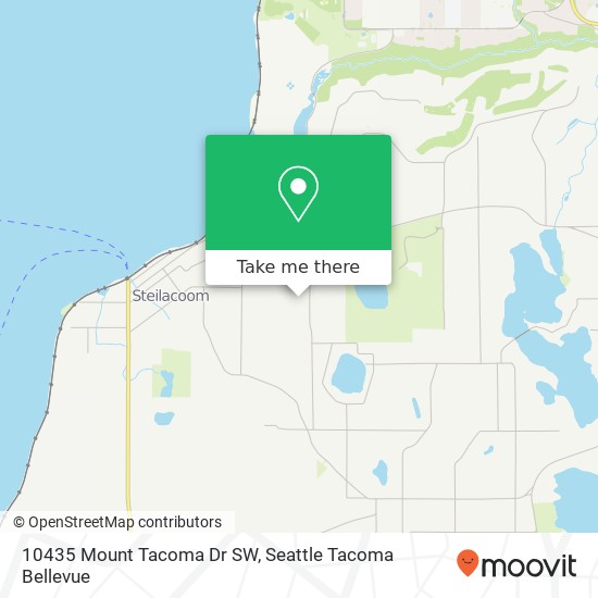 10435 Mount Tacoma Dr SW map