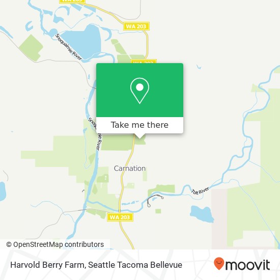 Mapa de Harvold Berry Farm