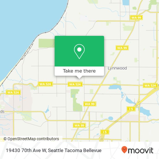 Mapa de 19430 70th Ave W