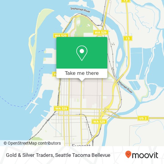 Mapa de Gold & Silver Traders