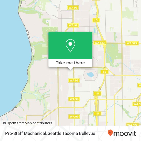 Pro-Staff Mechanical map