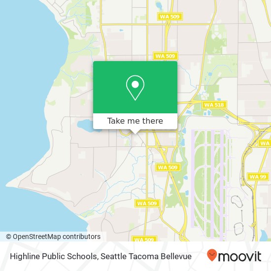 Highline Public Schools map