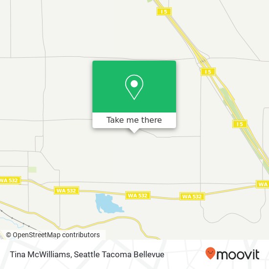 Mapa de Tina McWilliams