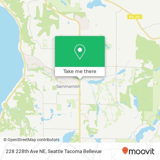 Mapa de 228 228th Ave NE