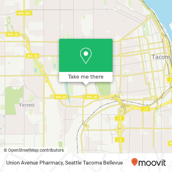 Union Avenue Pharmacy map