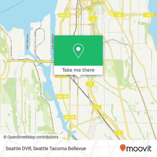 Mapa de Seattle DVR