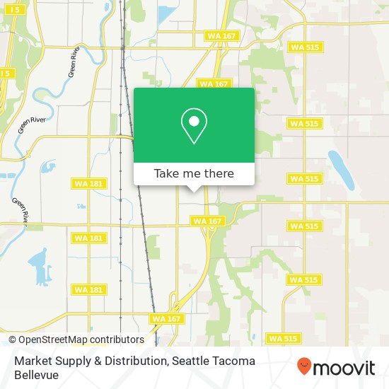 Market Supply & Distribution map