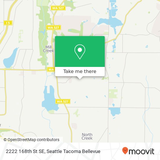 Mapa de 2222 168th St SE