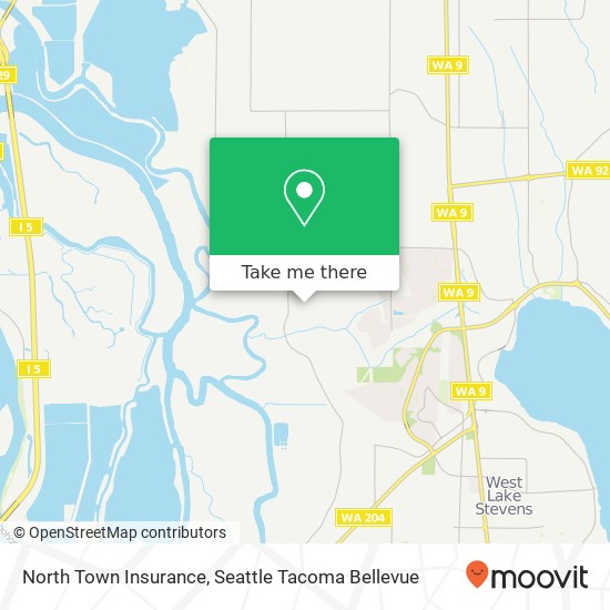 North Town Insurance map