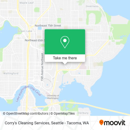 Corry's Cleaning Services map