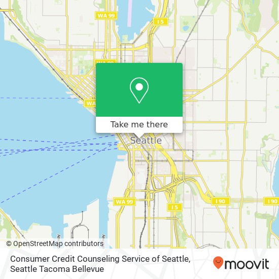 Consumer Credit Counseling Service of Seattle map