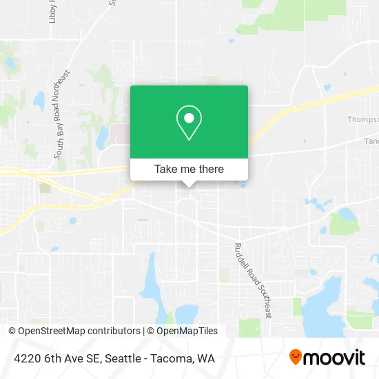 4220 6th Ave SE map