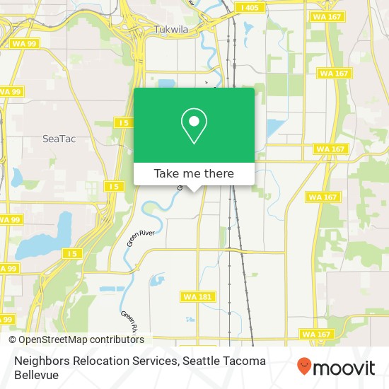 Neighbors Relocation Services map