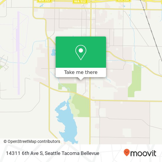 Mapa de 14311 6th Ave S