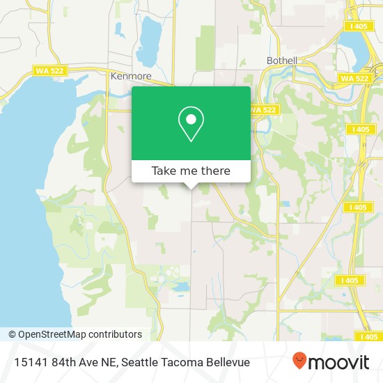 Mapa de 15141 84th Ave NE