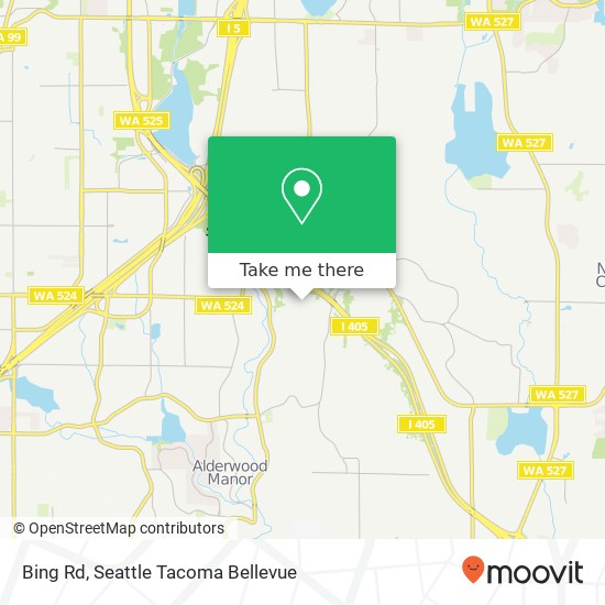 Bing Rd map