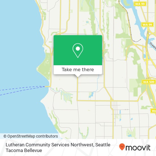 Lutheran Community Services Northwest map