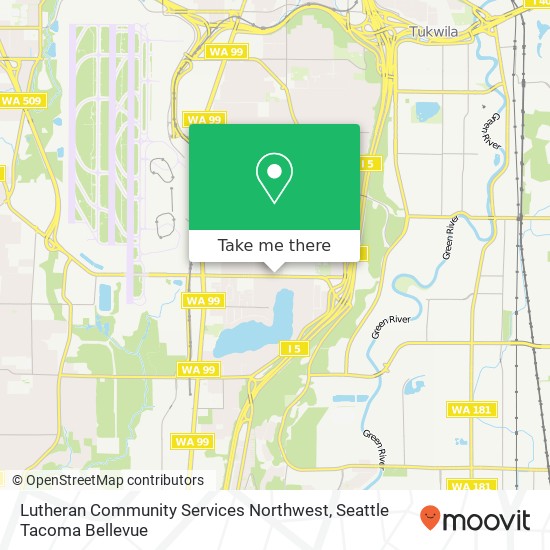 Lutheran Community Services Northwest map