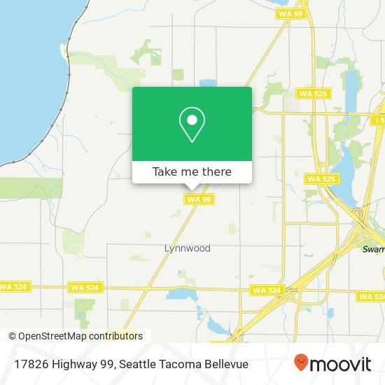 Mapa de 17826 Highway 99