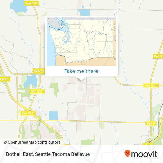 Mapa de Bothell East