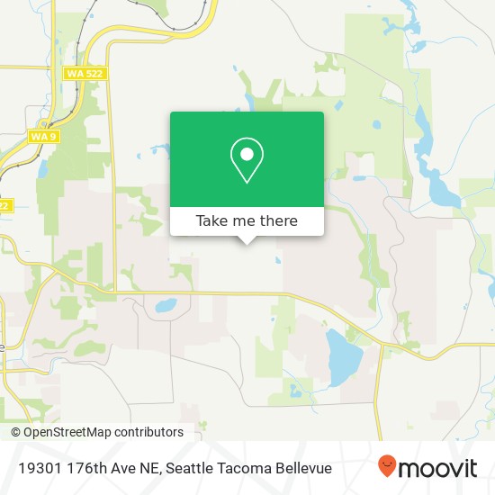 Mapa de 19301 176th Ave NE