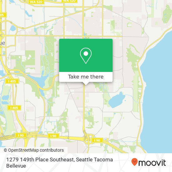 1279 149th Place Southeast map