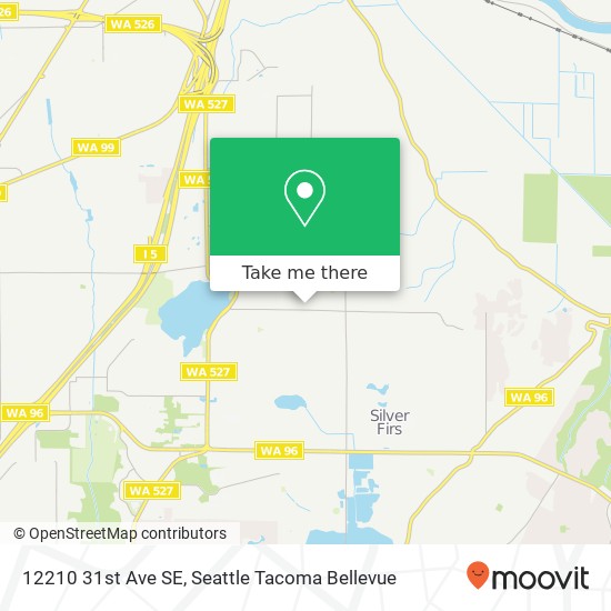 Mapa de 12210 31st Ave SE