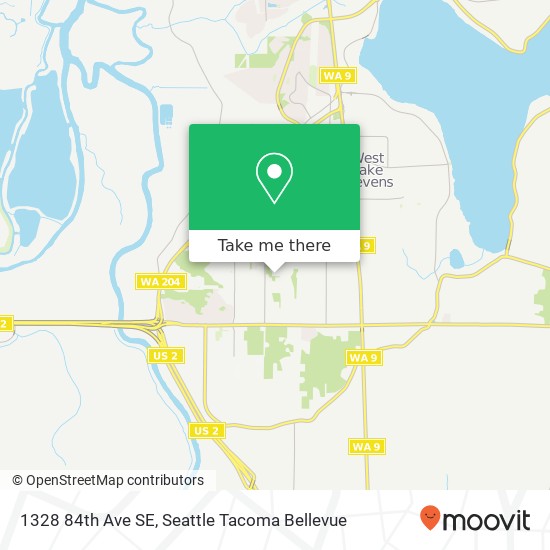 1328 84th Ave SE map