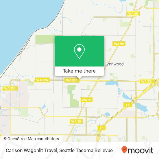 Carlson Wagonlit Travel map