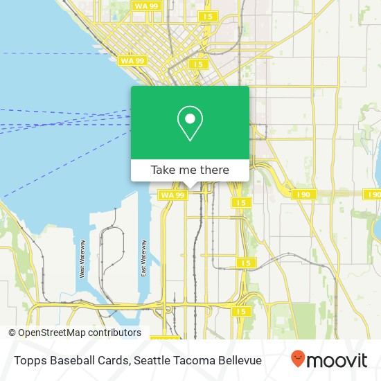 Mapa de Topps Baseball Cards