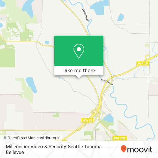 Millennium Video & Security map