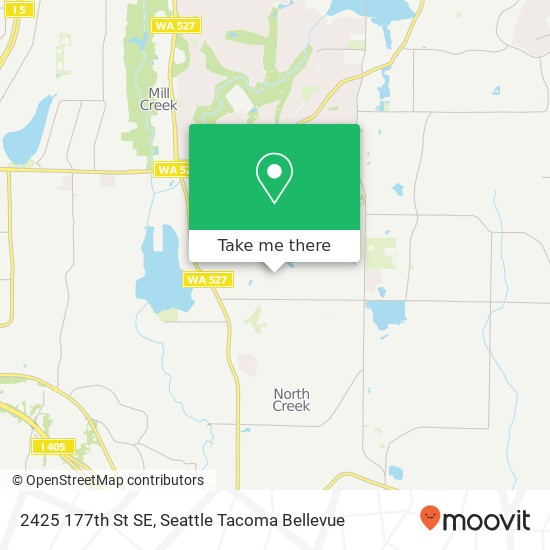 Mapa de 2425 177th St SE