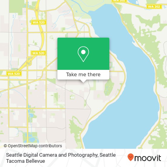Mapa de Seattle Digital Camera and Photography