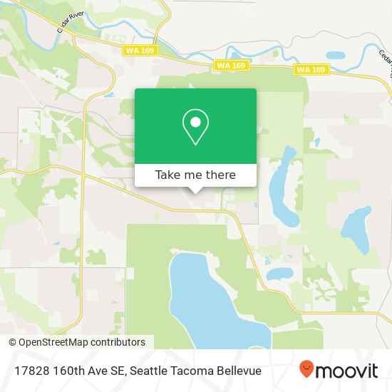 Mapa de 17828 160th Ave SE