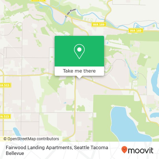 Mapa de Fairwood Landing Apartments