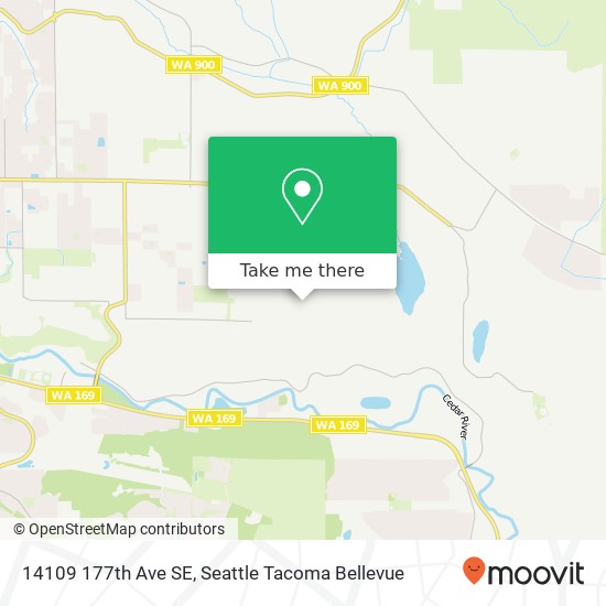 Mapa de 14109 177th Ave SE