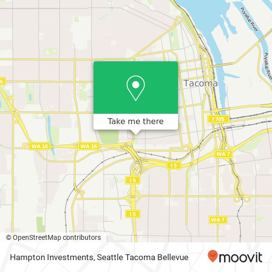 Mapa de Hampton Investments