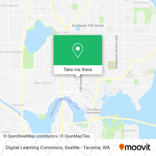 Digital Learning Commons map
