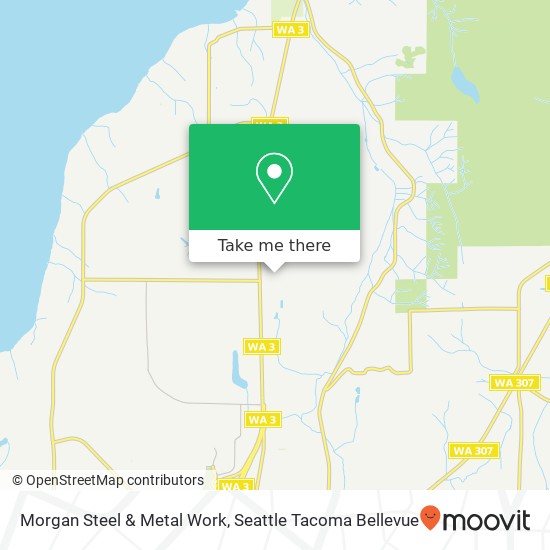 Mapa de Morgan Steel & Metal Work