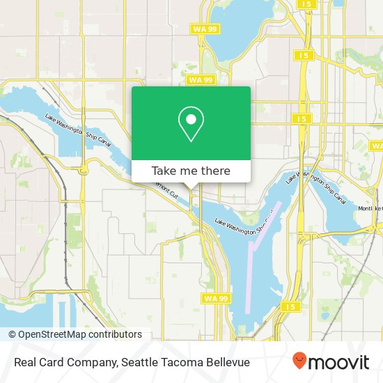 Real Card Company map