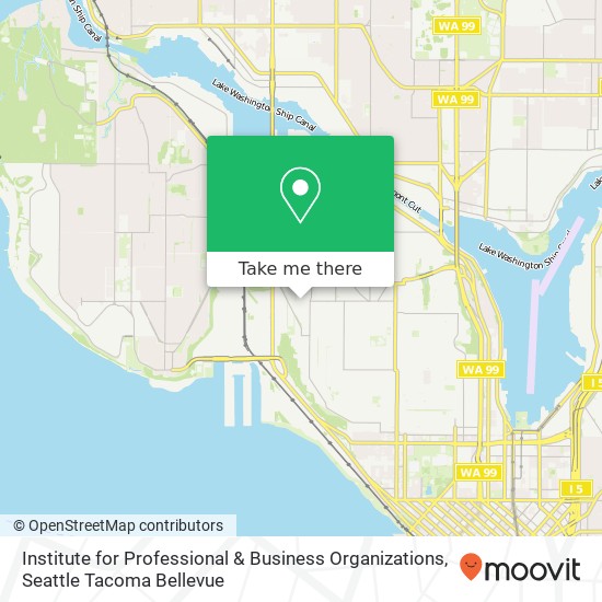 Institute for Professional & Business Organizations map