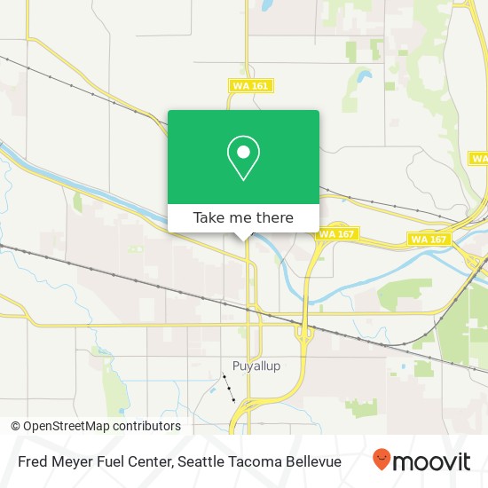 Fred Meyer Fuel Center map