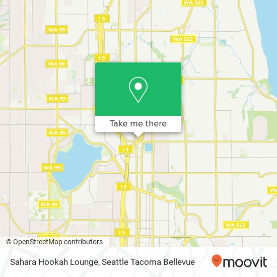 Sahara Hookah Lounge map