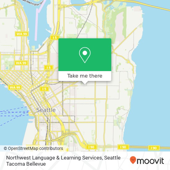 Mapa de Northwest Language & Learning Services