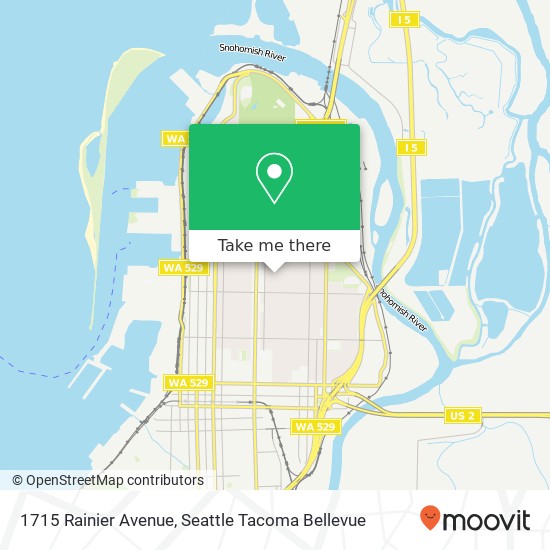 1715 Rainier Avenue map