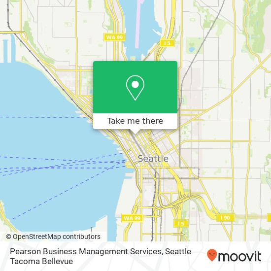 Pearson Business Management Services map